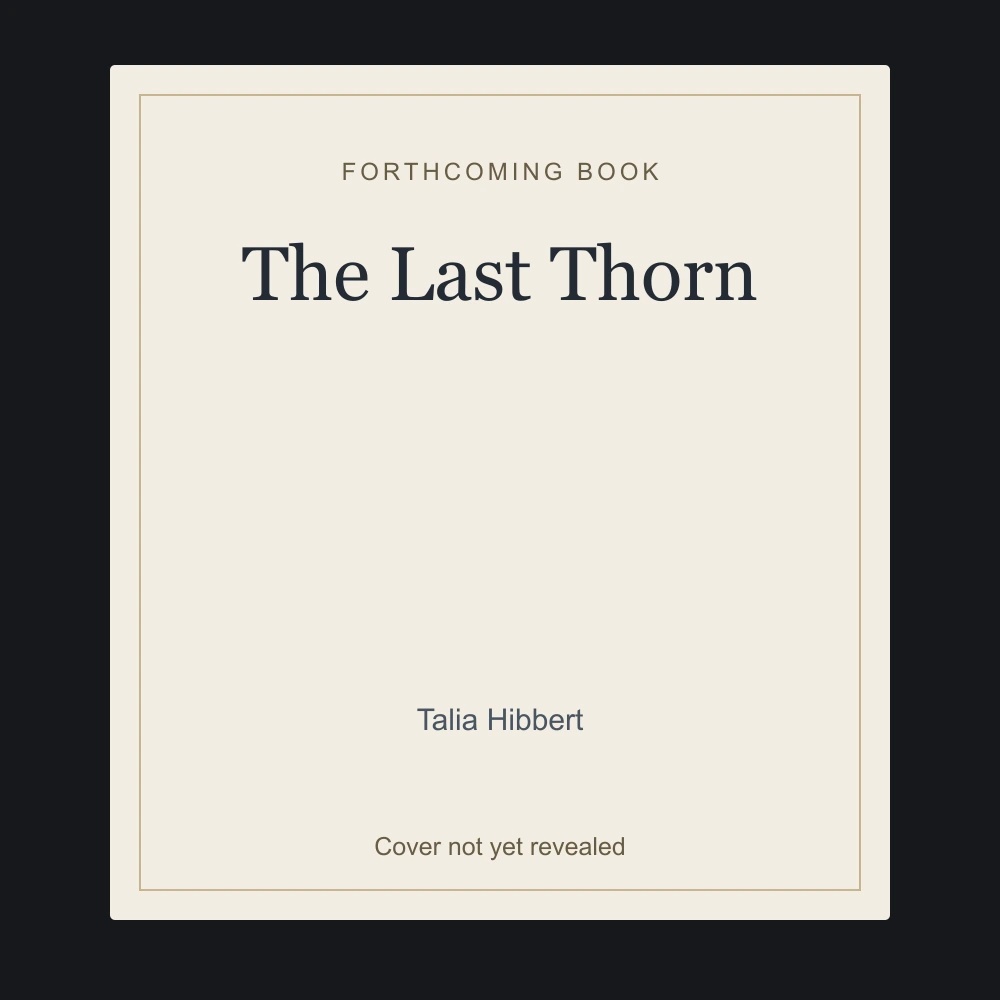 The Last Thorn (The Last Thorn, #1)